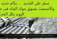 سعر الحديد اليوم
