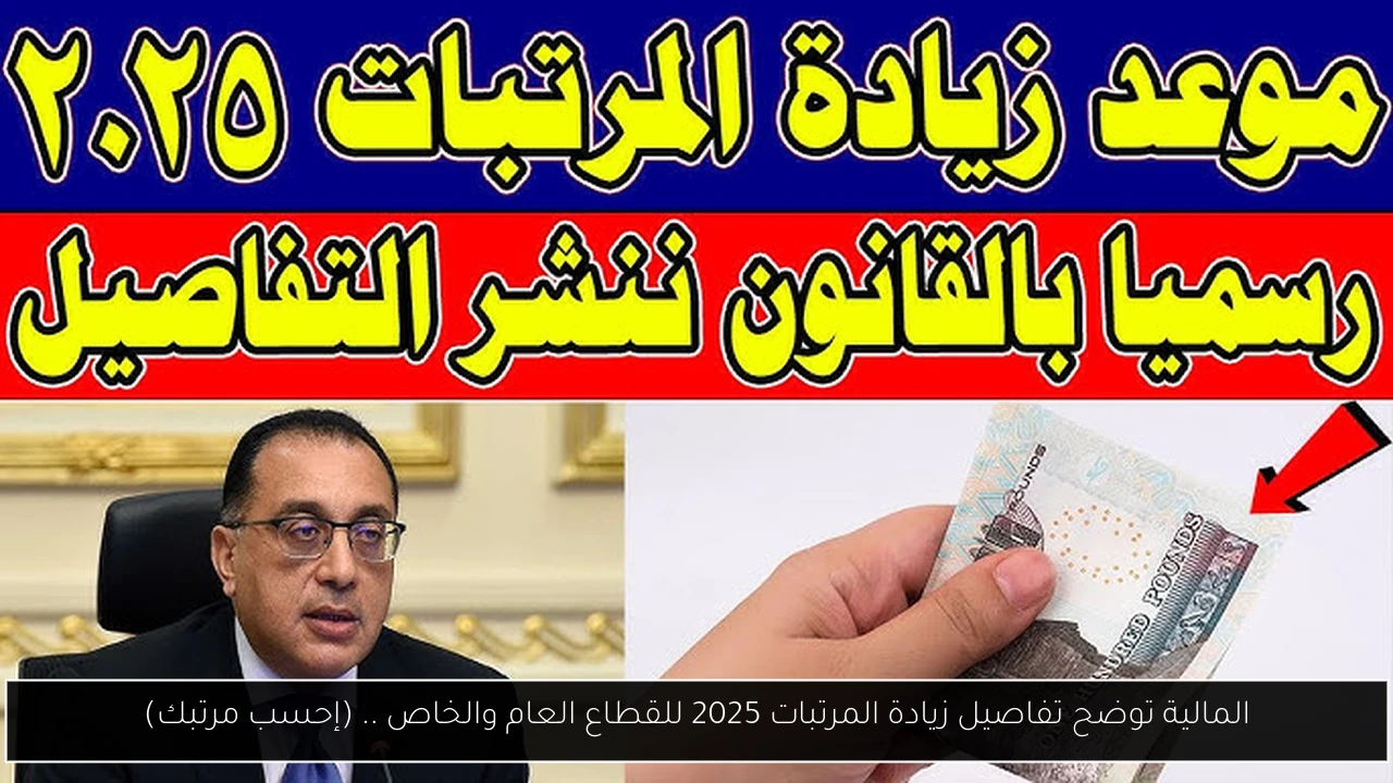 زيادة المرتبات 2025
