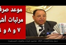 جدول زيادة المرتبات 2025