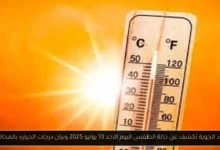 حالة الطقس اليوم