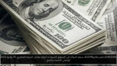 سعر الدولار في السوق السوداء اليوم