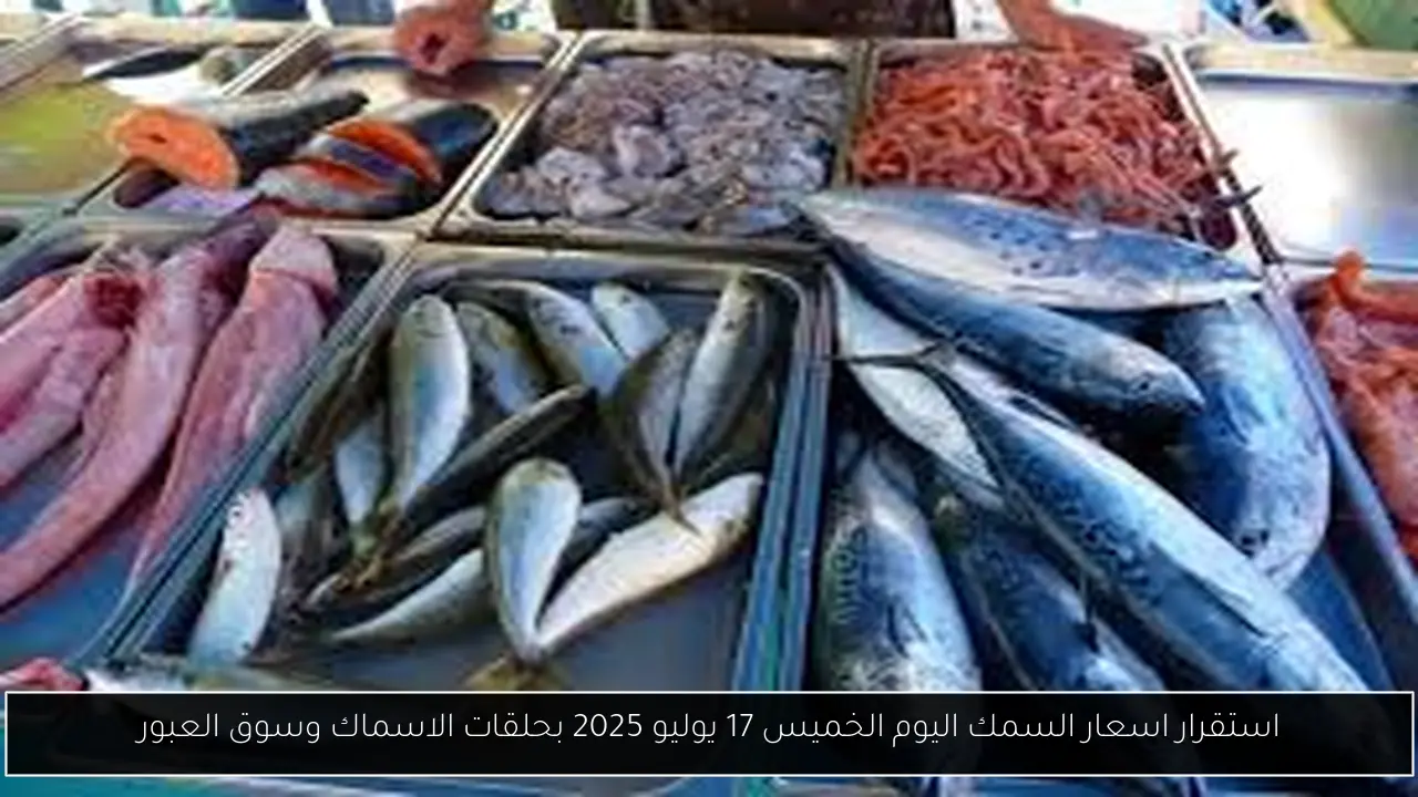 اسعار السمك اليوم