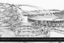 سعر الفضه اليوم