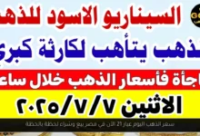 سعر الذهب اليوم عيار 21 الآن