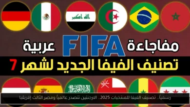 تصنيف الفيفا