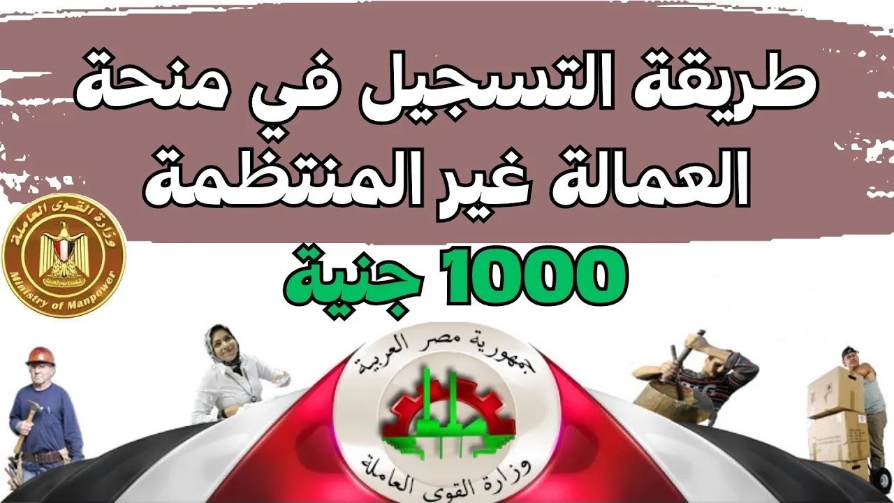 تسجيل بيانات العمالة الغير منتظمة من الموبايل