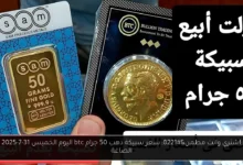 سعر سبيكة ذهب 50 جرام btc اليوم