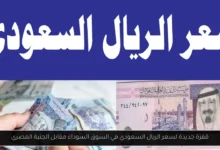سعر الريال السعودي في السوق السوداء