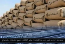 سعر طن الحديد اليوم حديد عز