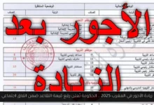 زيادة الاجور في المغرب 2025 