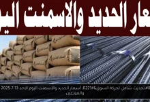 أسعار الحديد والأسمنت
