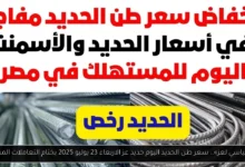 سعر طن الحديد اليوم حديد عز