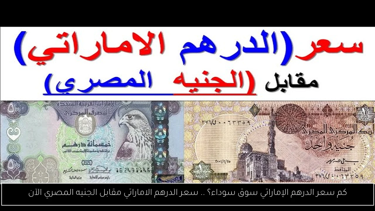 كم سعر الدرهم الإماراتي سوق سوداء؟