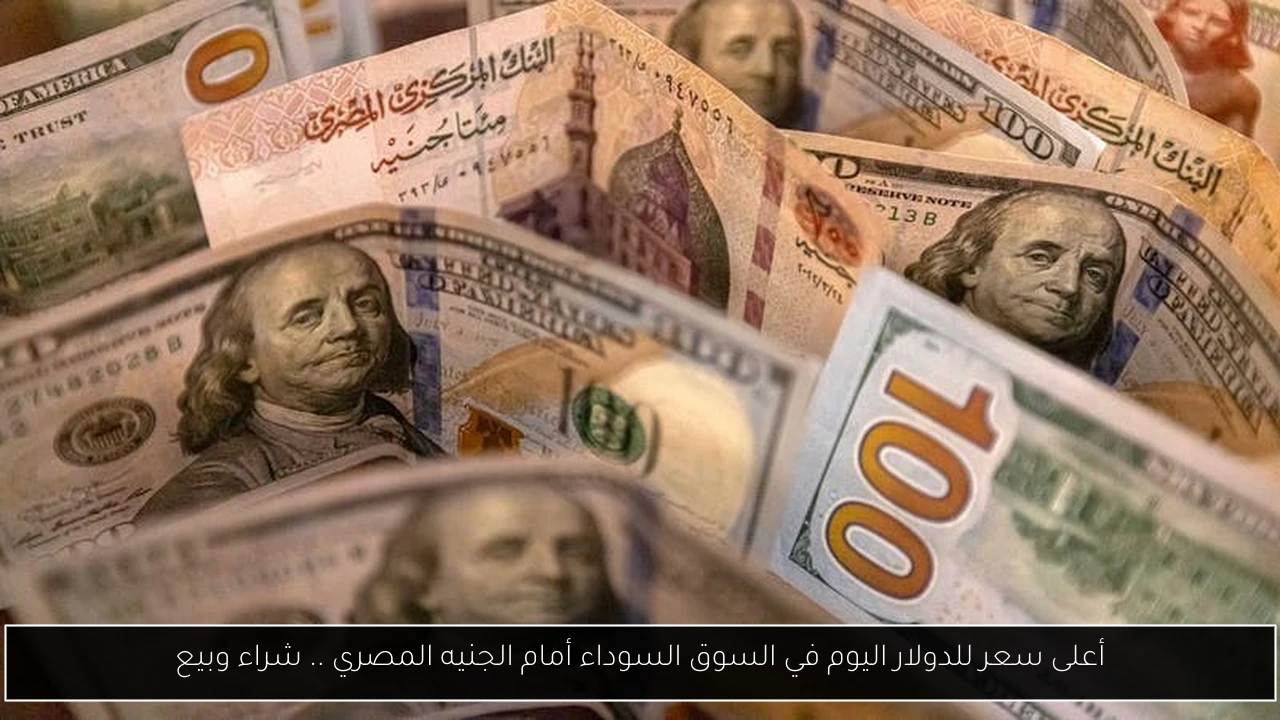 أعلى سعر للدولار اليوم في السوق السوداء