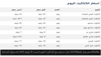 اسعار بيع الكتاكيت اليوم 