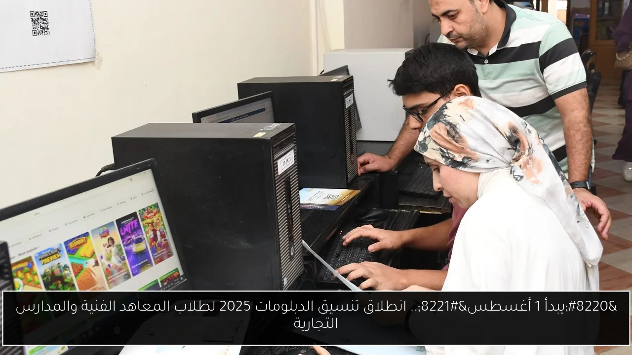 تنسيق الدبلومات 2025
