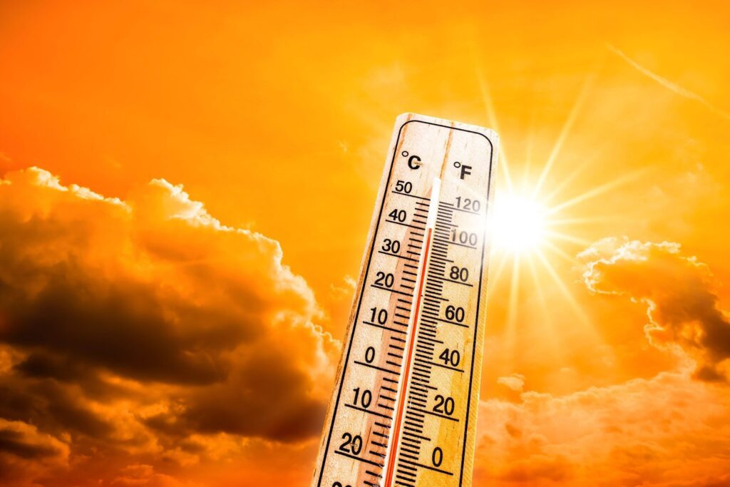 درجات الحرارة