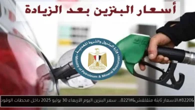 سعر البنزين اليوم