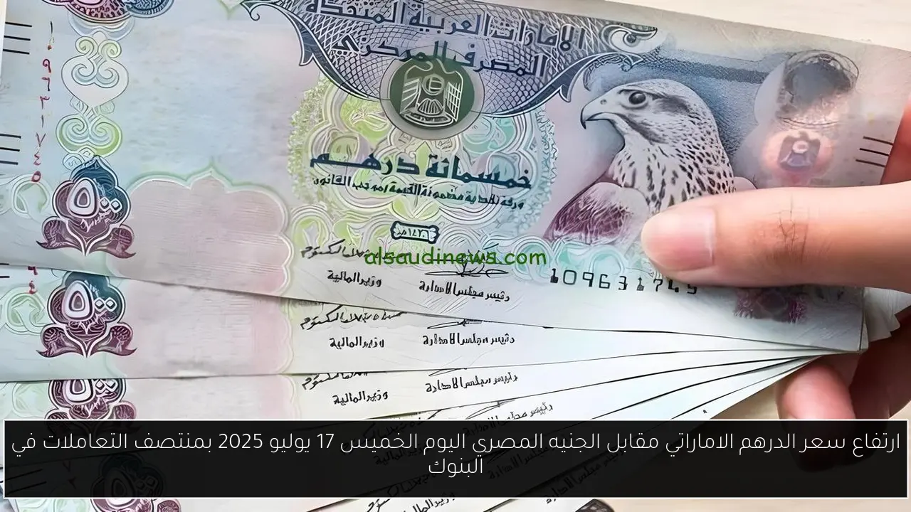 سعر الدرهم الاماراتي مقابل الجنيه المصري