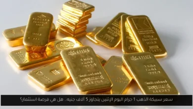 سعر سبيكة الذهب 1 جرام