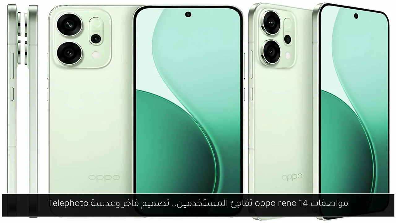 مواصفات oppo reno 14
