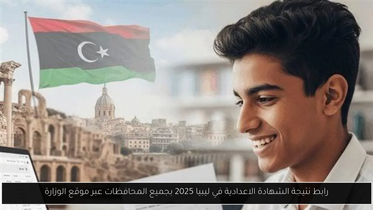 نتيجة الشهادة الاعدادية في ليبيا 2025