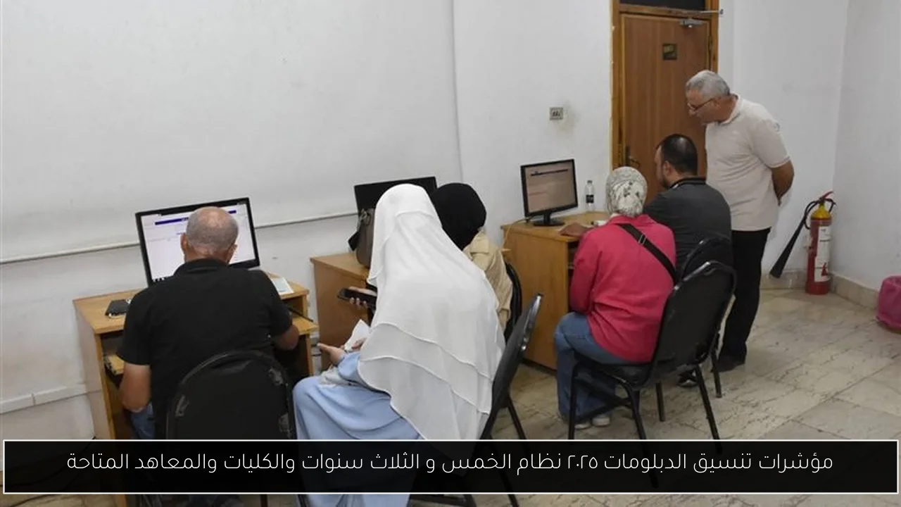 تنسيق الدبلومات ٢٠٢٥