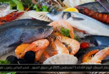 اسعار السمك اليوم