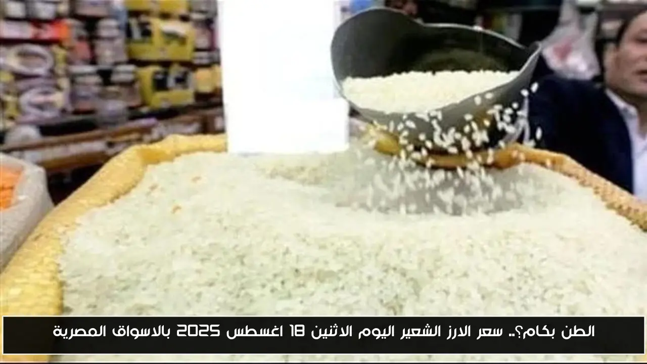 الطن بكام؟.. سعر الارز الشعير اليوم الاثنين 18 اغسطس 2025 بالاسواق المصرية