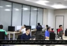تنسيق المرحلة الثانية الثانوية العامة