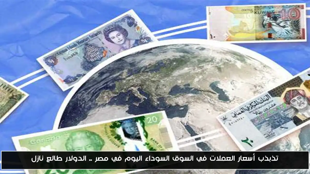 تذبذب أسعار العملات في السوق السوداء اليوم في مصر .. الدولار طالع نازل