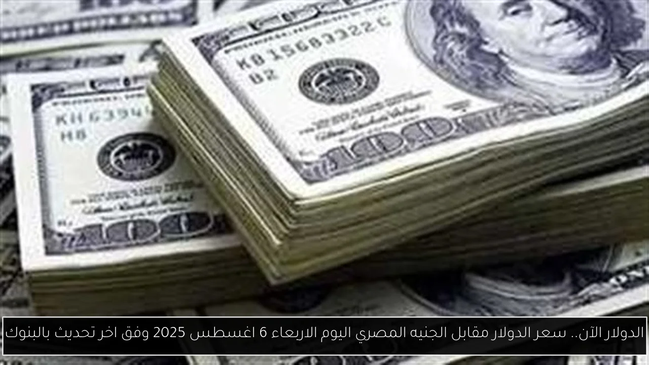 سعر الدولار مقابل الجنيه المصري اليوم