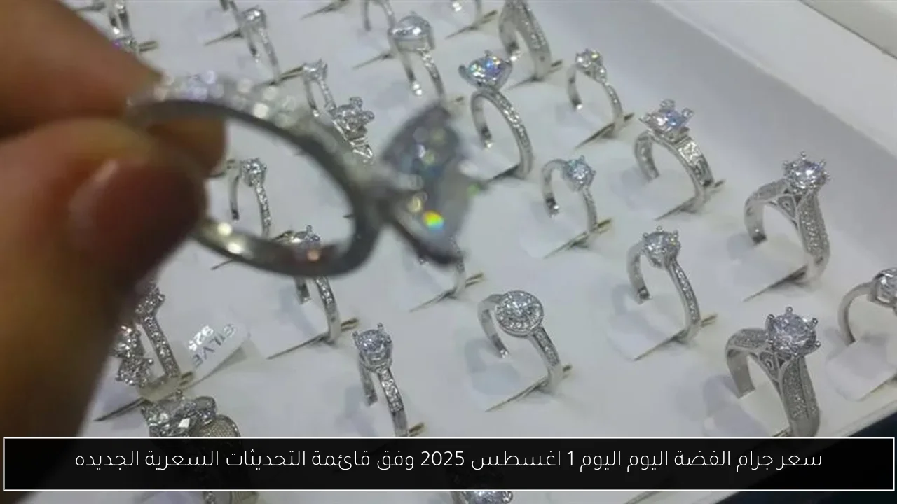 سعر جرام الفضة اليوم