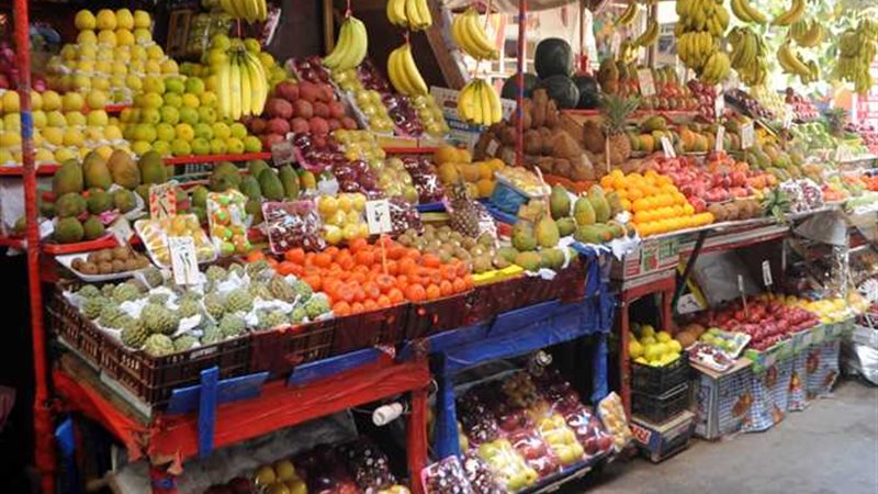 اسعار الفاكهة اليوم في سوق العبور