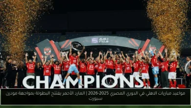 مواعيد مباريات الاهلي في الدوري المصري