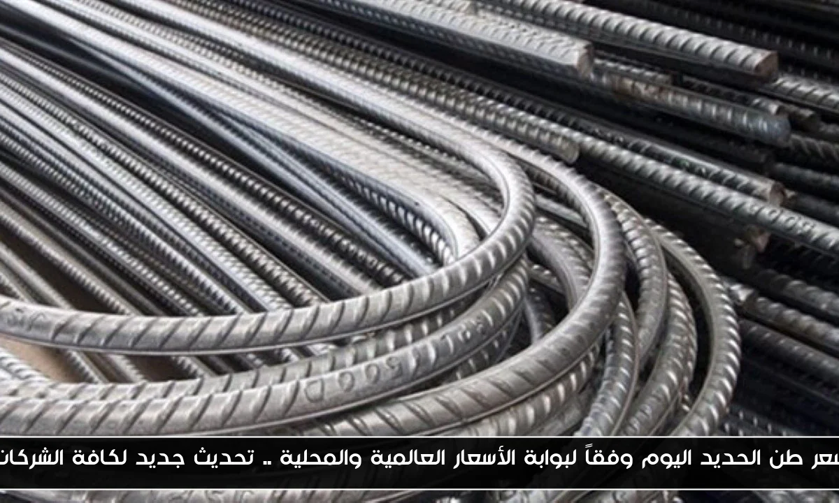 سعر طن الحديد اليوم وفقاً لبوابة الأسعار العالمية والمحلية .. تحديث جديد لكافة الشركات