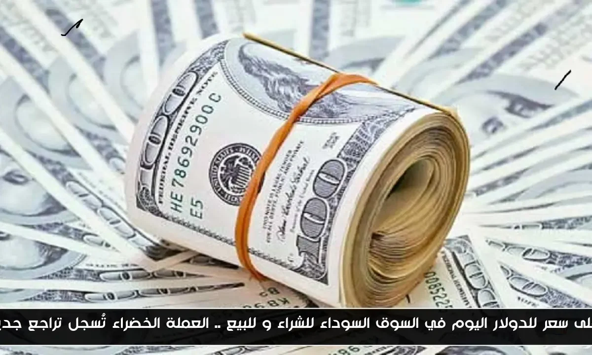 أعلى سعر للدولار اليوم في السوق السوداء للشراء و للبيع .. العملة الخضراء تُسجل تراجع جديد
