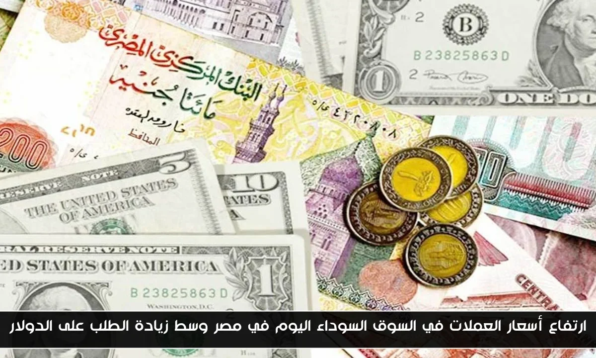 ارتفاع أسعار العملات في السوق السوداء اليوم في مصر وسط زيادة الطلب على الدولار