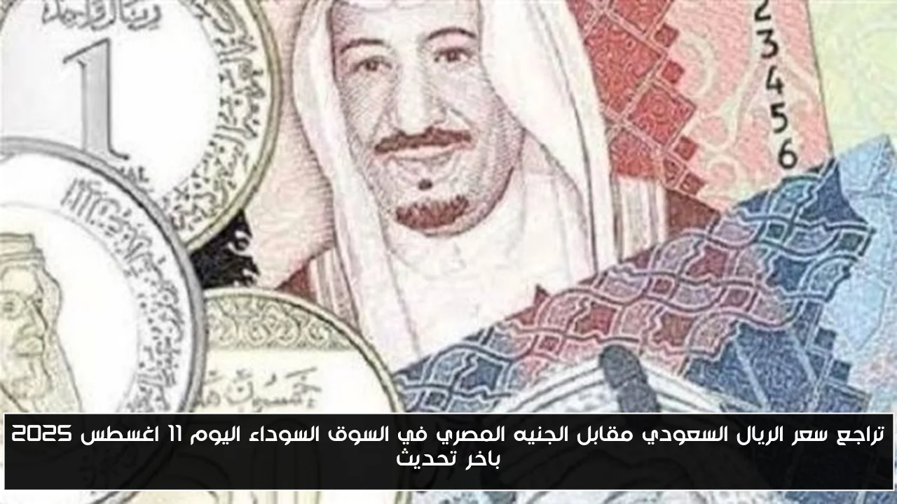 تراجع سعر الريال السعودي مقابل الجنيه المصري في السوق السوداء اليوم 11 اغسطس 2025 باخر تحديث
