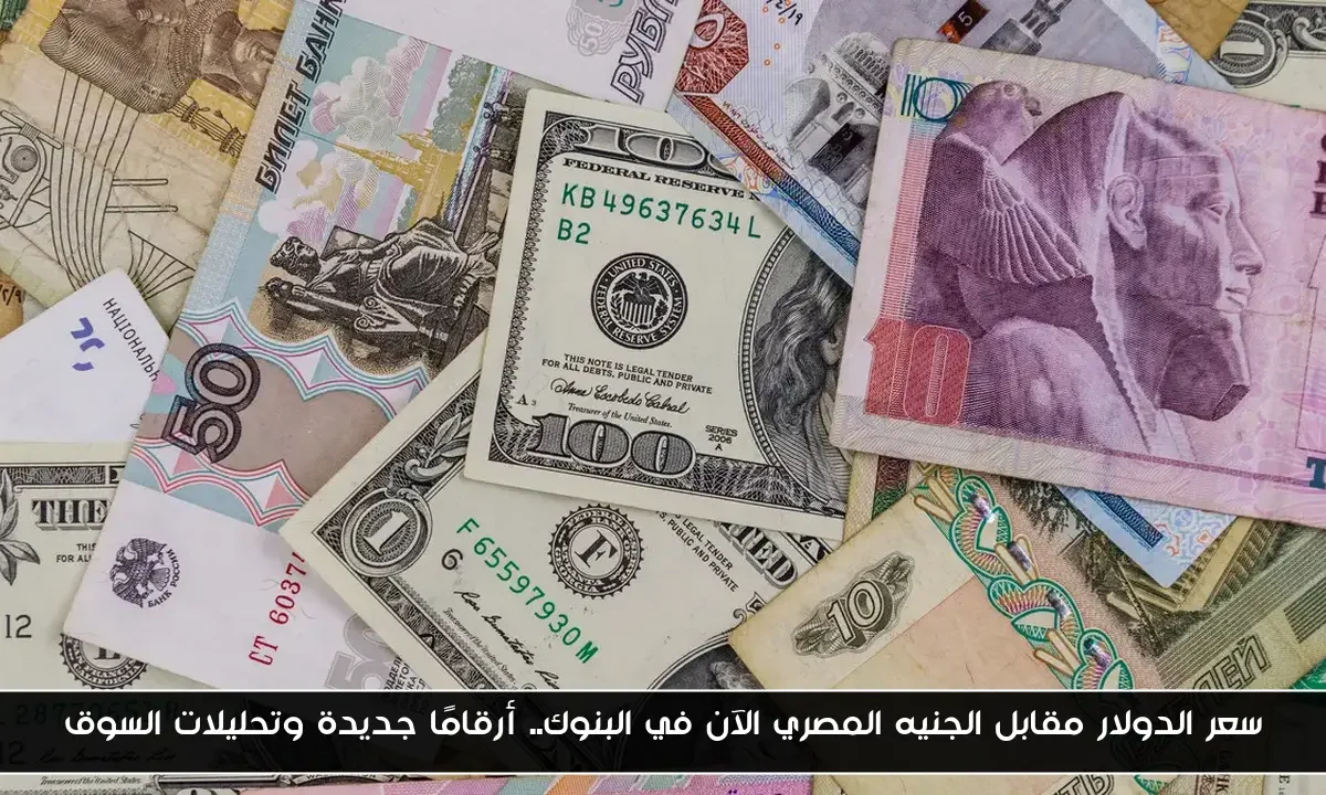 سعر الدولار مقابل الجنيه المصري الآن في البنوك.. أرقامًا جديدة وتحليلات السوق