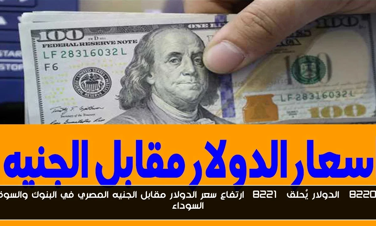 “الدولار يُحلق” ارتفاع سعر الدولار مقابل الجنيه المصري في البنوك والسوق السوداء