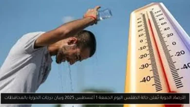 حالة الطقس اليوم