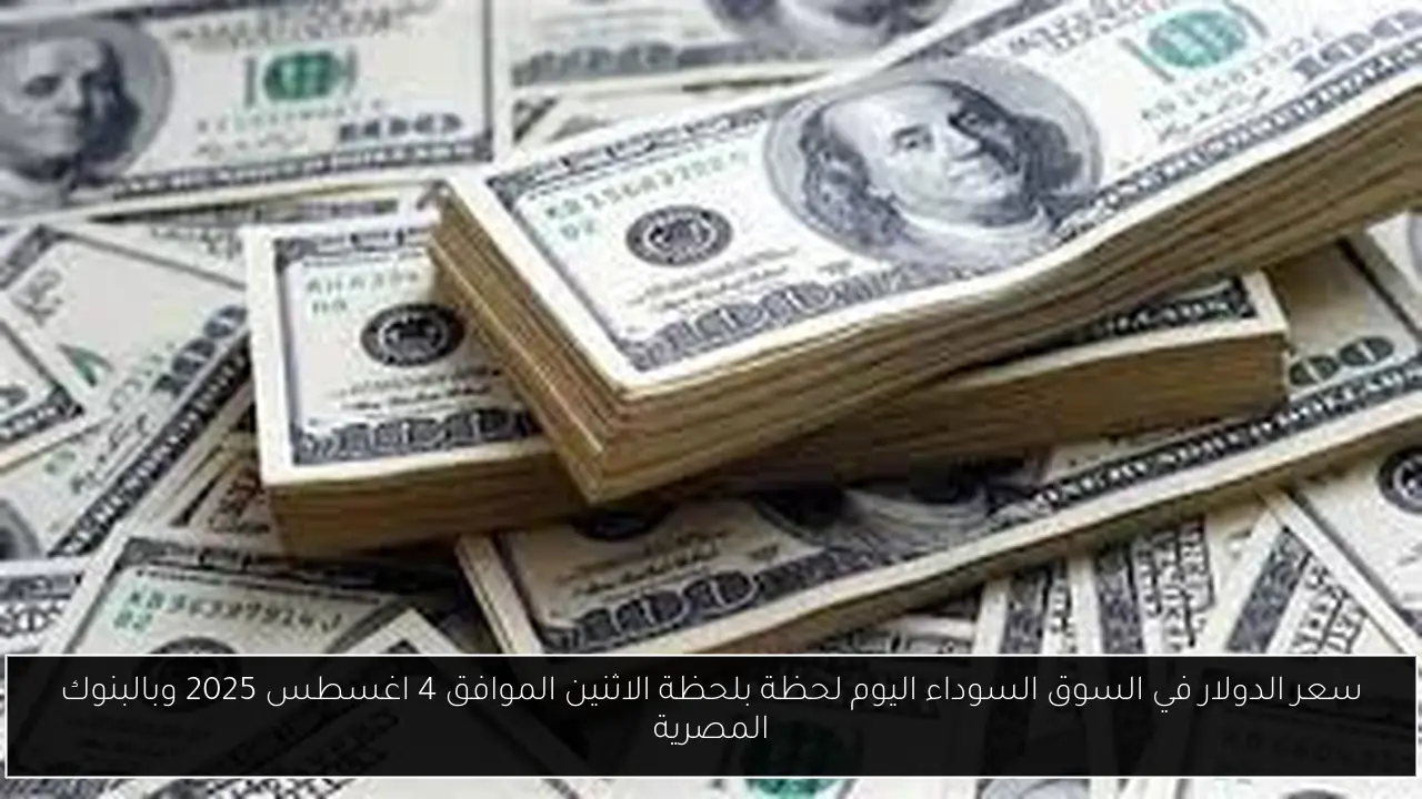 سعر الدولار في السوق السوداء اليوم لحظة بلحظة