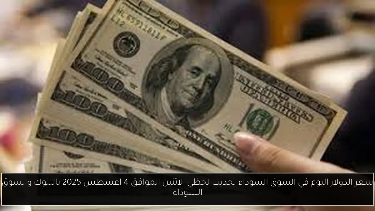 سعر الدولار اليوم في السوق السوداء تحديث لحظي
