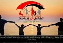 الاستعلام عن معاش تكافل وكرامة بالرقم القومي
