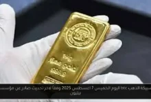 سعر سبيكة الذهب btc اليوم
