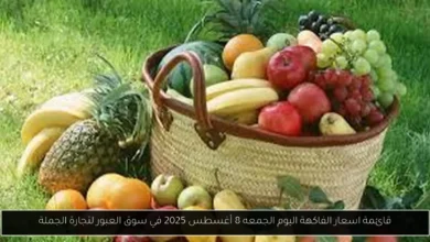 اسعار الفاكهة اليوم