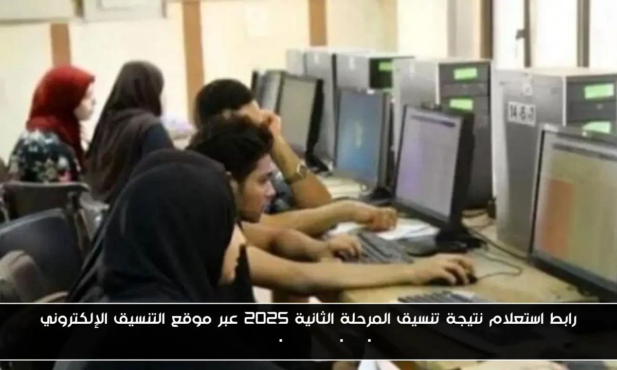 رابط استعلام نتيجة تنسيق المرحلة الثانية 2025 عبر موقع التنسيق الإلكتروني tansik.digital.gov.eg