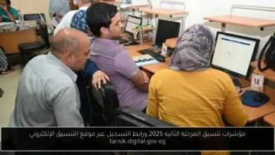 تنسيق المرحله الثانيه 2025
