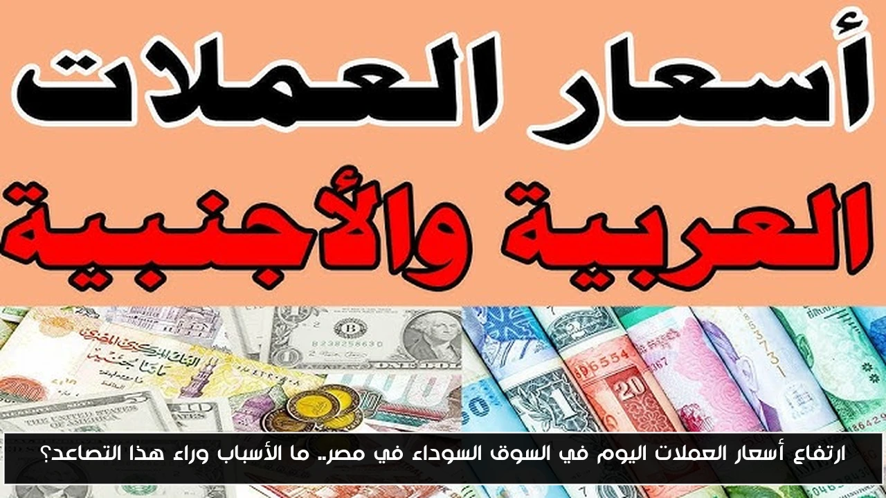ارتفاع أسعار العملات اليوم في السوق السوداء في مصر.. ما الأسباب وراء هذا التصاعد؟